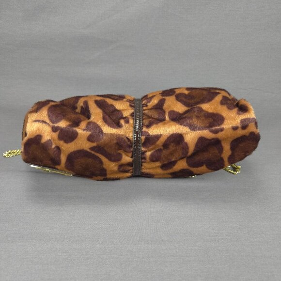 Relic Faux Leopard Print Purse Handbag Shoulder Bag Y2K Animal Print Style - Picture 4 of 14